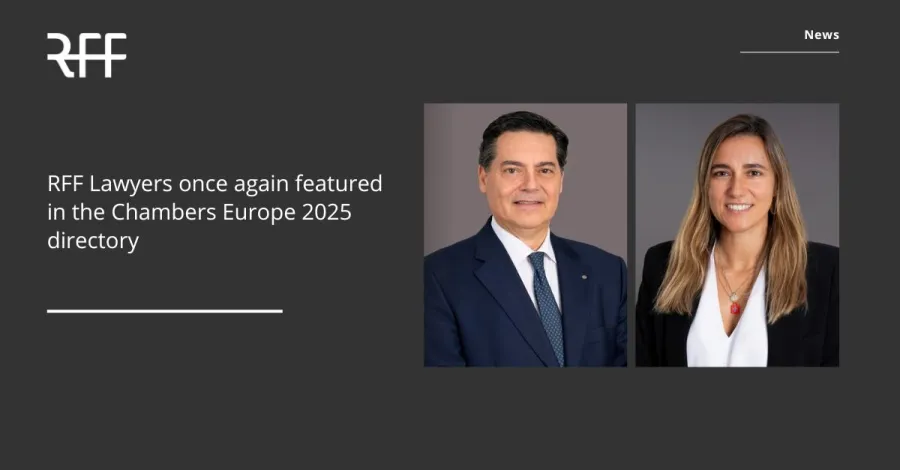 RFF Lawyers à nouveau présente dans l'annuaire Chambers Europe 2025